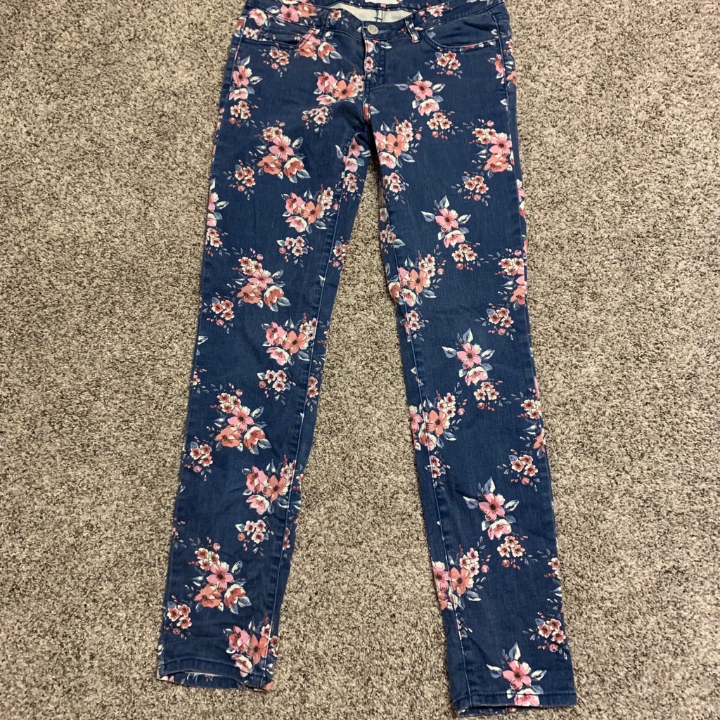 Floral Jeans